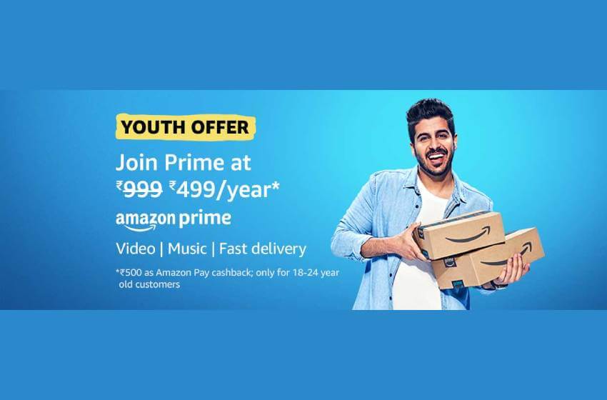 Amazon Youth Offer: 999 रुपये की प्राइम एनुअल मेंबरशिप सिर्फ 499 रुपये में खरीदने का मौका, 18 से 24 वर्ष के बीच के उपयोगकर्ता इस तरह लाभ उठा सकते हैं