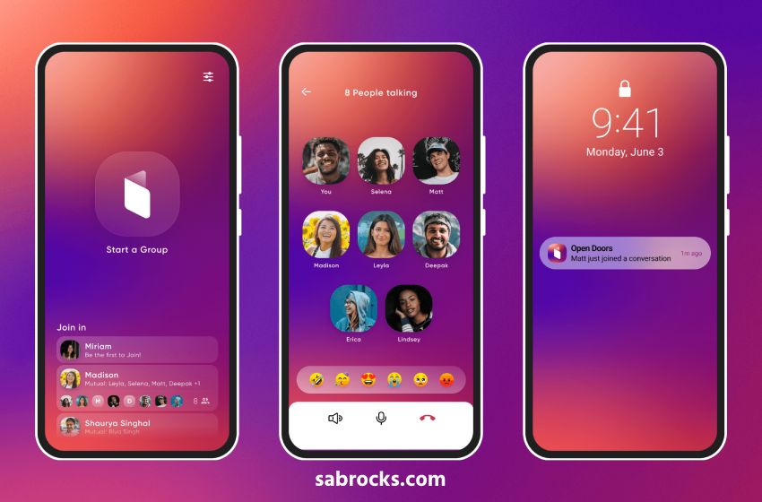 Open Doors app truecallers