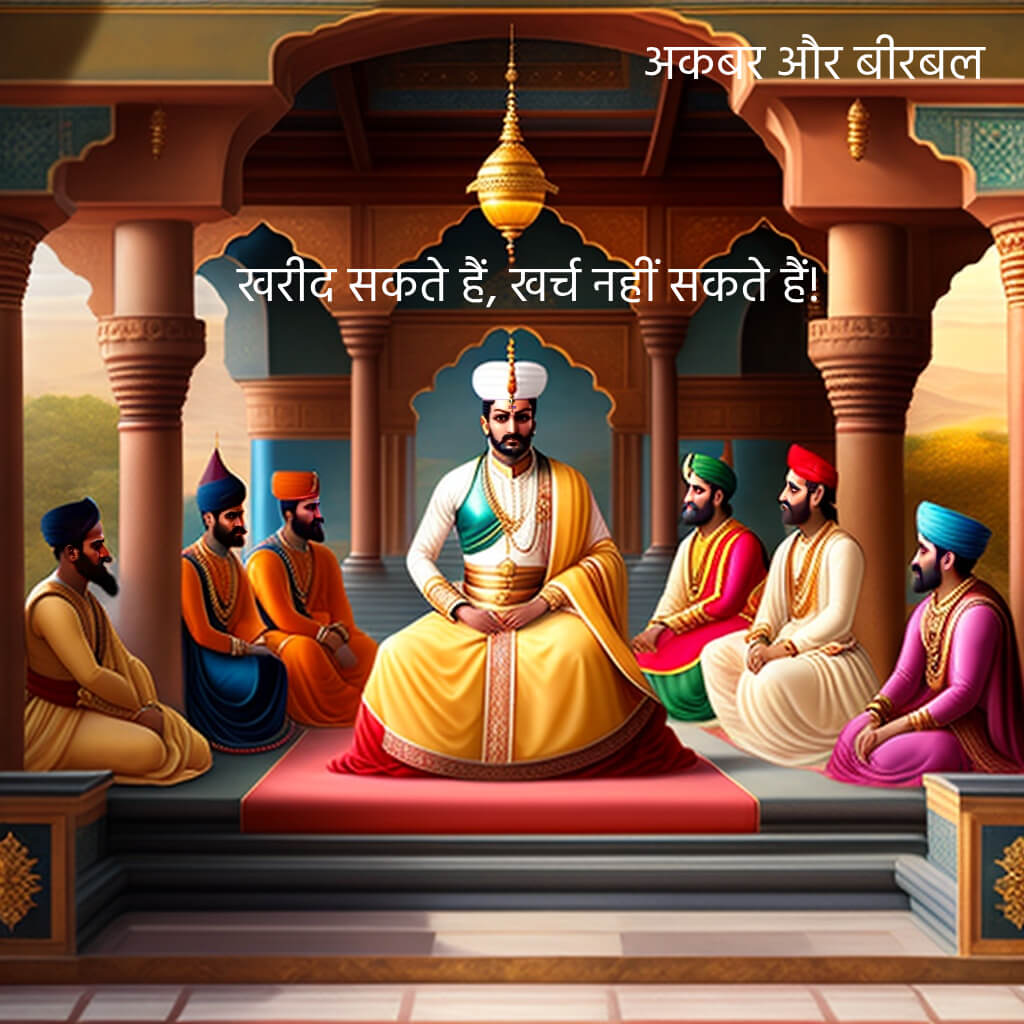 अकबर और बीरबल: खरीद सकते हैं, खर्च नहीं सकते हैं!