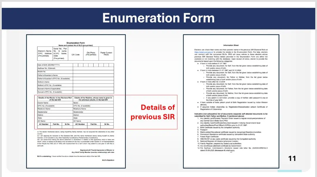 SIR Form Status Check Kaise Kare? | Enumeration Form Upload Status Online Hindi Guide