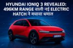 Hyundai Ioniq 3 Revealed: 496km Range वाली नई Electric Hatch ने मचाया धमाल